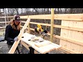 #732 DIY Woodshed, 400 Bucks or Less, Sawmill Saves Money!