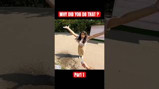 @NOITEN SHE POURED WATER ON ME CUZ SHE THINKS I’M HER EX #crazygirl #parkour #exboyfriend