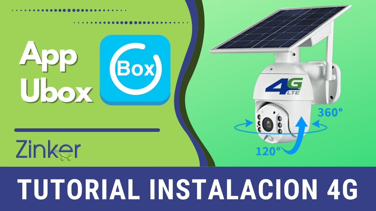 Cámara Solar Domo PTZ con conexión 4G