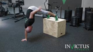 Single Leg Thigh Taps on Box | CrossFit Invictus Gymnastics