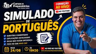 CORREÇÃO DO SIMULADO DE PORTUGUÊS