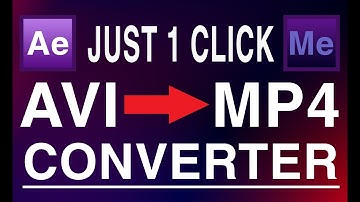 Avi video file to Mp4 video File Convert in 1 Minute using Adobe Media Encoder