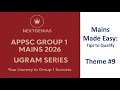 How to Crack APPSC Group 1 Mains 2026? Theme-9 | UGRAM SERIES | Syllabus Decoded with PYQs #appsc
