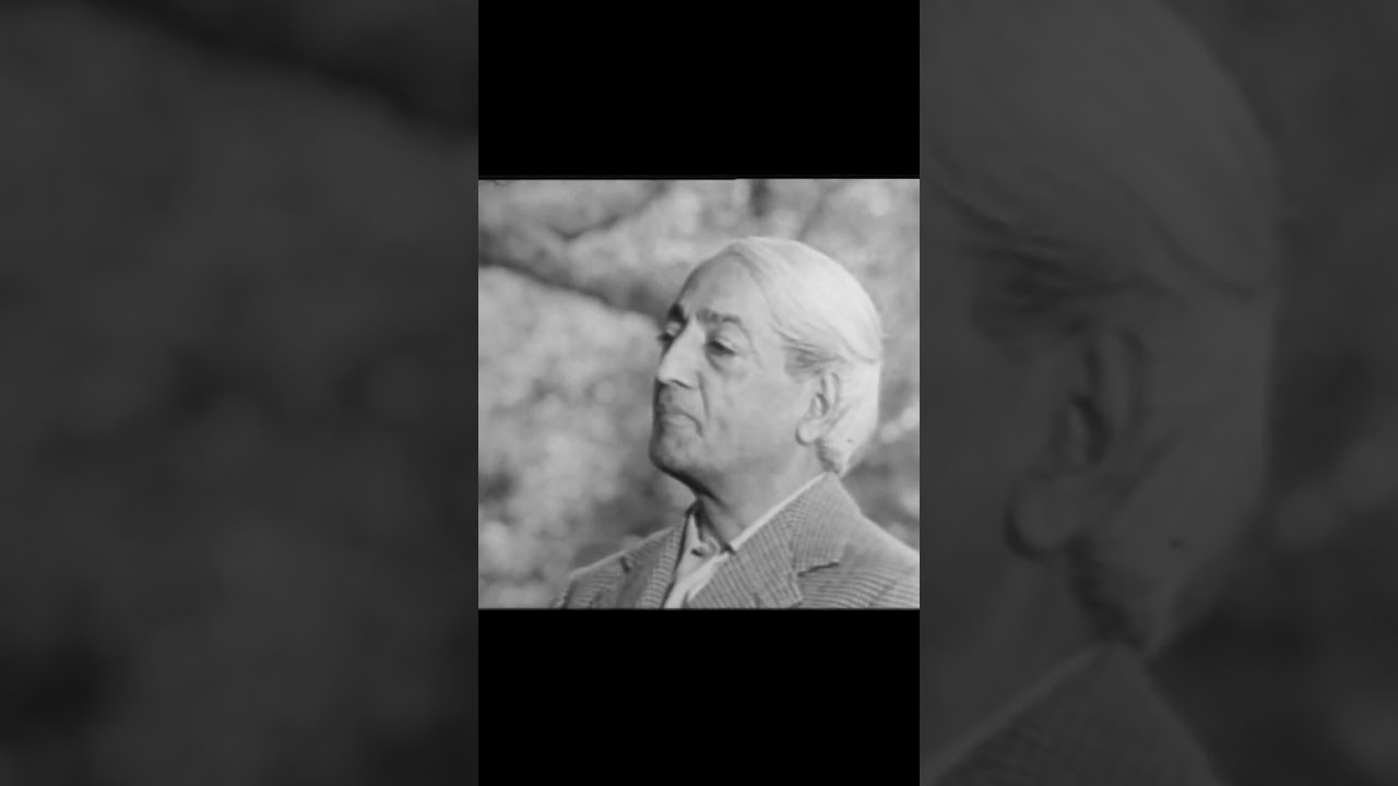The empty cup | Krishnamurti