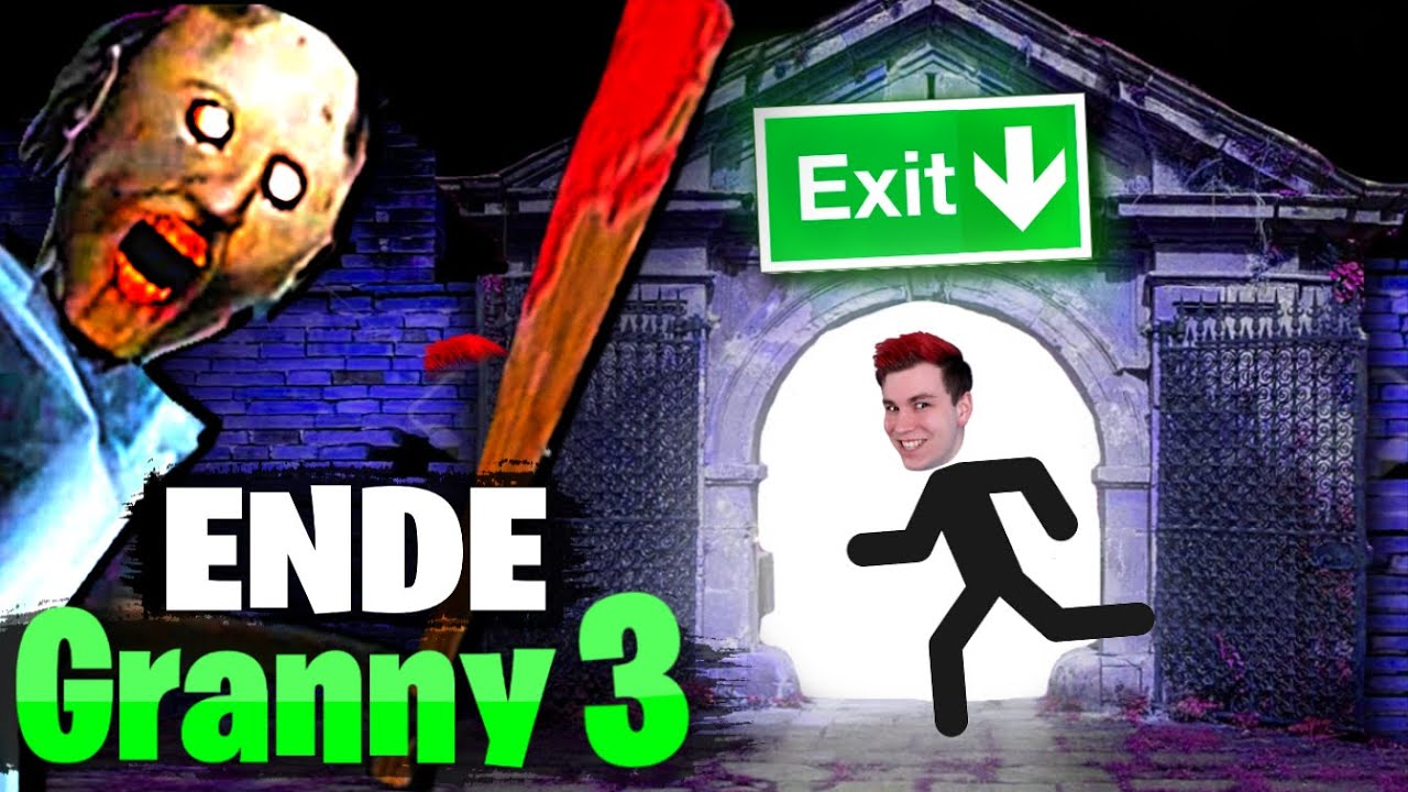 New Granny ENTKOMMEN - Das ENDE von Granny 3 | Sev
