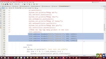 Chung Trịnh : Generic - Collection in Java - DEV1905LM - Học Lập Trình Javaweb