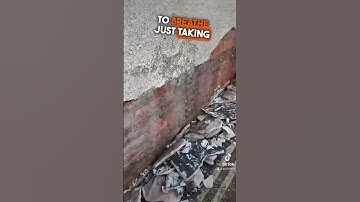 No Damp Treatment: Sand and Cement Render Removed From Building #refurbishment #propertyinvestors
