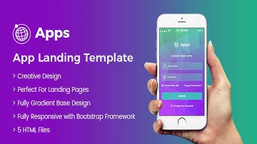 Global App - HTML5 App Landing Template | Themeforest Website Templates and Themes