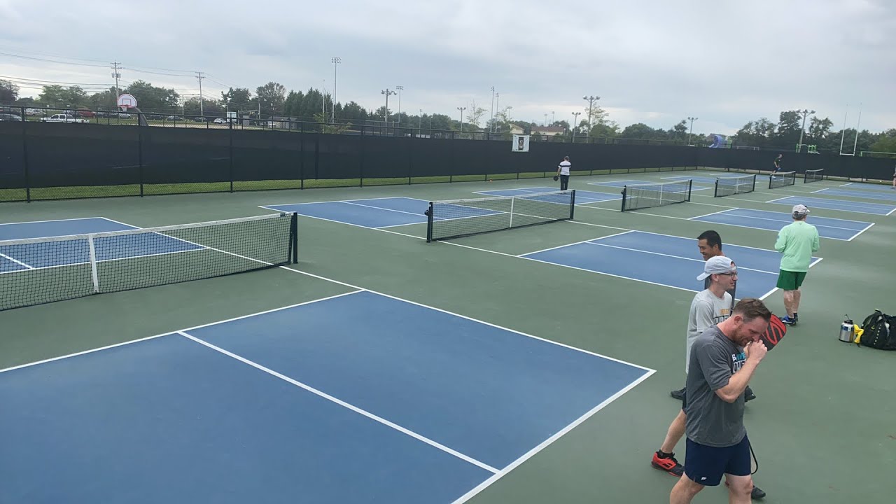 Pickleball Rec games in Cherry Hill, NJ YouTube