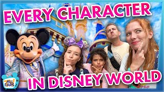 Disney World CHARACTER CHALLENGE: Can We Meet Them ALL?