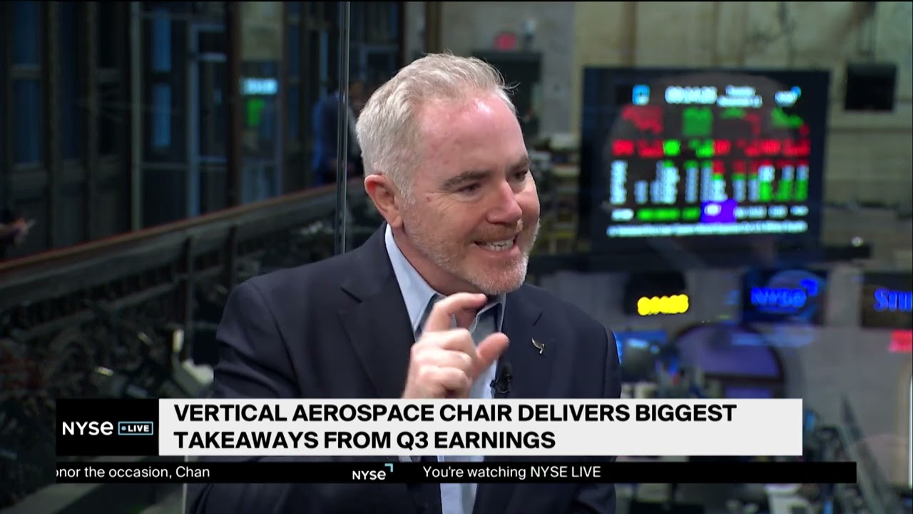 Vertical Aerospace Chairman Reveals Company’s Next Move Following Q3 Earnings
