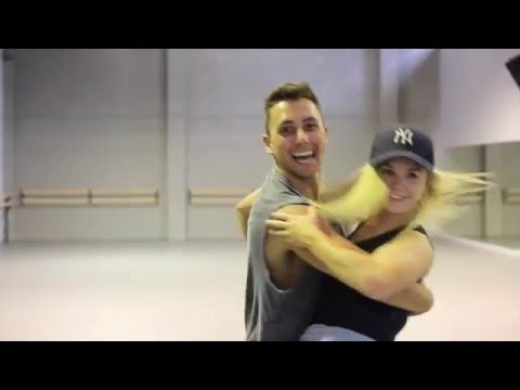 Aric Yugudkin and Emma Freedman at Ettingshausens New studio