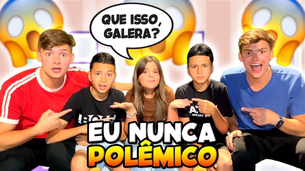 EU NUNCA POLÊMICO COM OS GÊMEOS ANTÔNIO E JP • Helena Vidal •