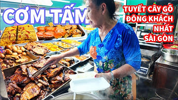 Ăn Tối CƠM TẤM TUYẾT CÂY GÕ Vào Buổi Chiều Mưa Sài Gòn Quận 6 Quán Đông Khách Nhất Tp. Hồ Chí Minh