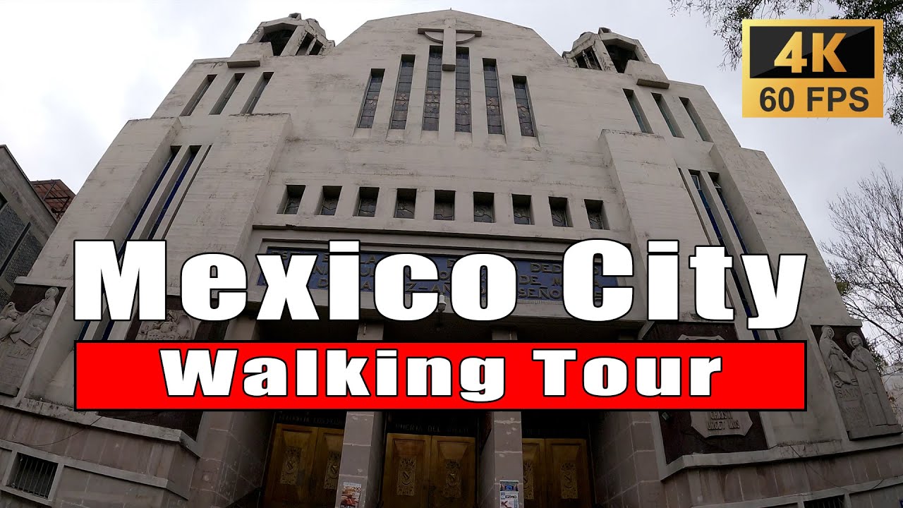 Cuidad de México | Colonia Del Valle Norte | 4K Walking Tour 2025