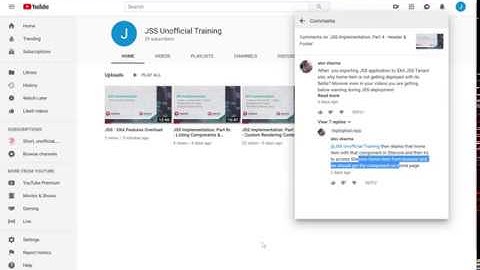 Adding a Component to the Home