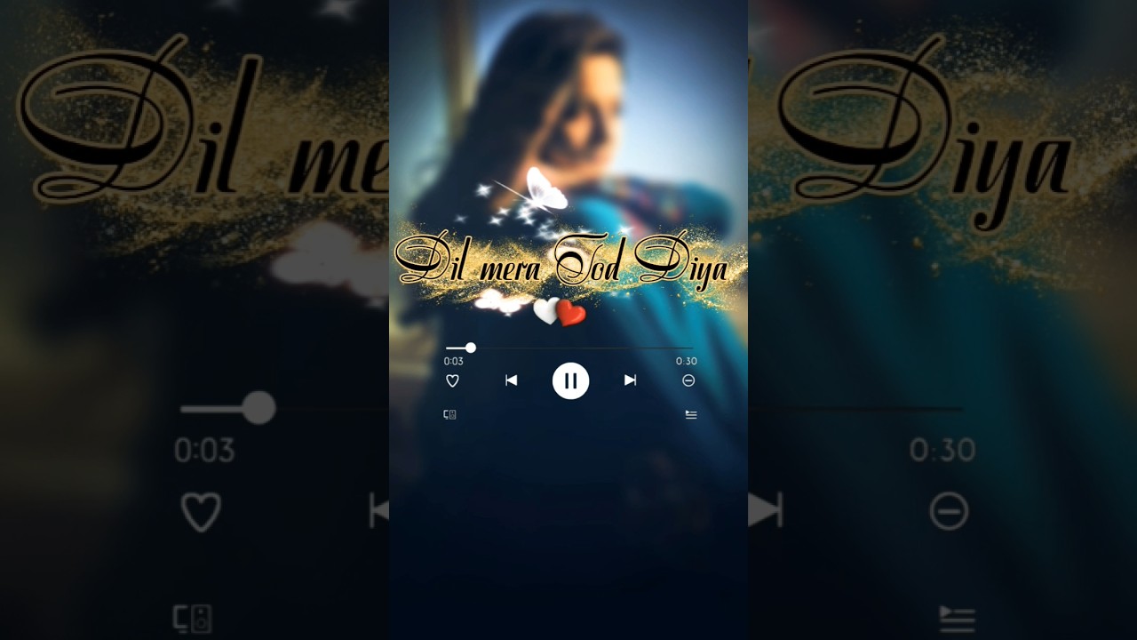 Dil Mera Tod Diya 💔 | Most Emotional Sad Song | Broken Heart Feeling