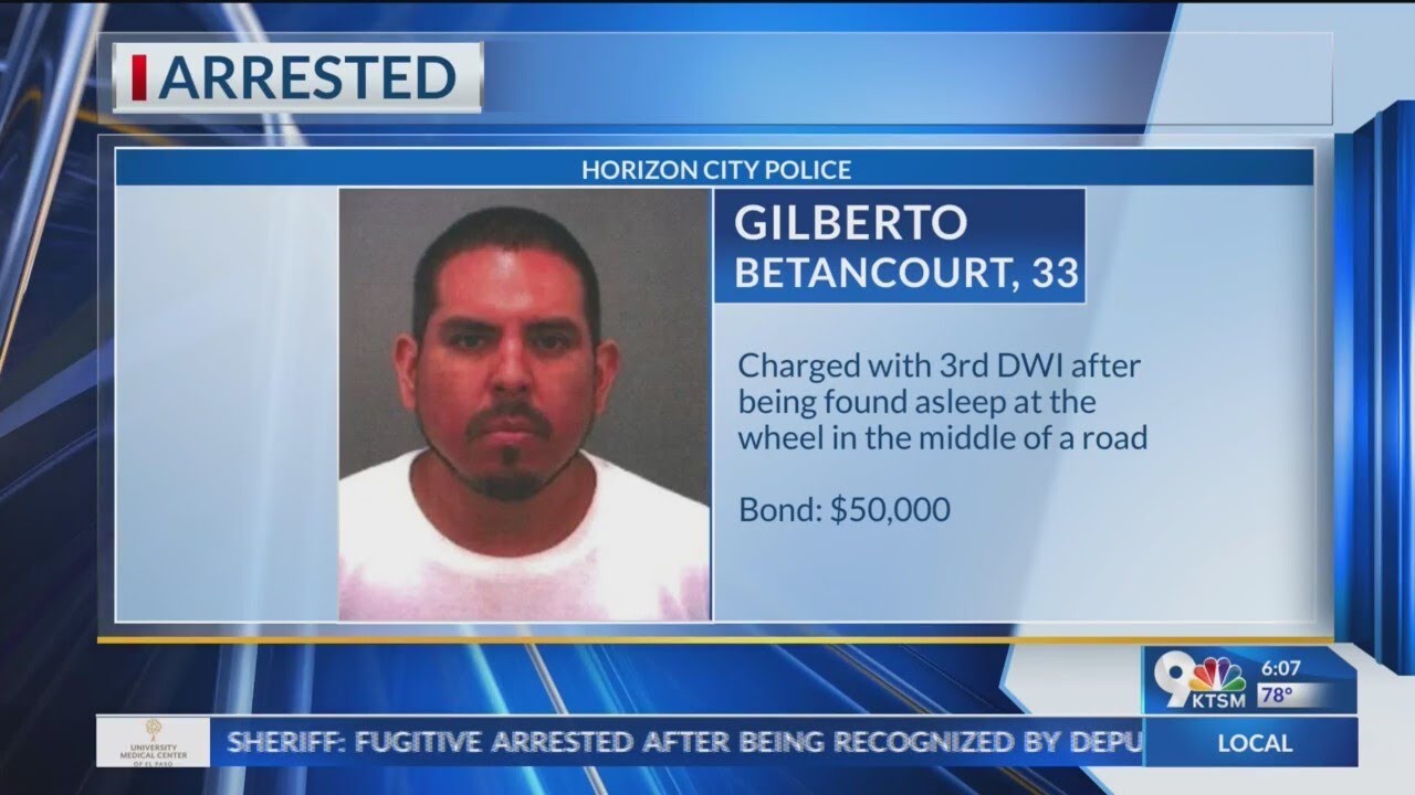 Man facing 3rd DWI charge after being found asleep behind wheel - YouTube
