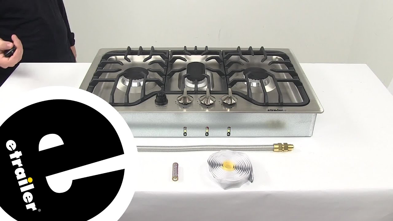 Etrailer Furrion Rv Stoves And Cooktops Cooktop Fgh4zsass