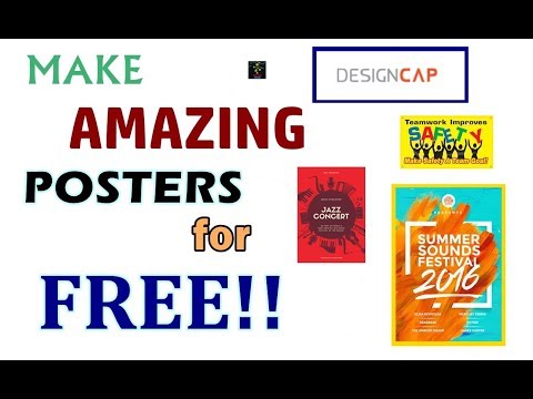 how-to-make-professional-and-artistic-posters-for-free!!-|-designcap-poster-maker-|-honest-review