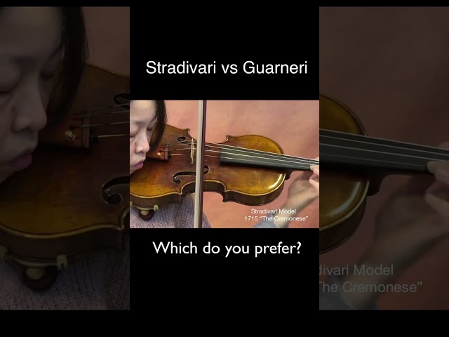 Stradivari vs Guarneri 🎻 Which sound do you prefer?