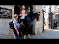 Horse Guards Moments from Yesterday with the King