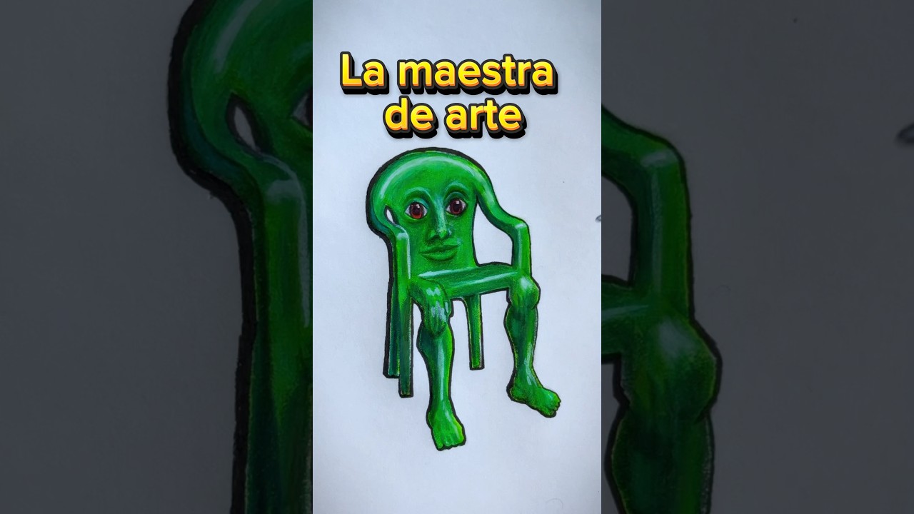 Cuando pedían que dibujen una silla en clases🪑😂🎨