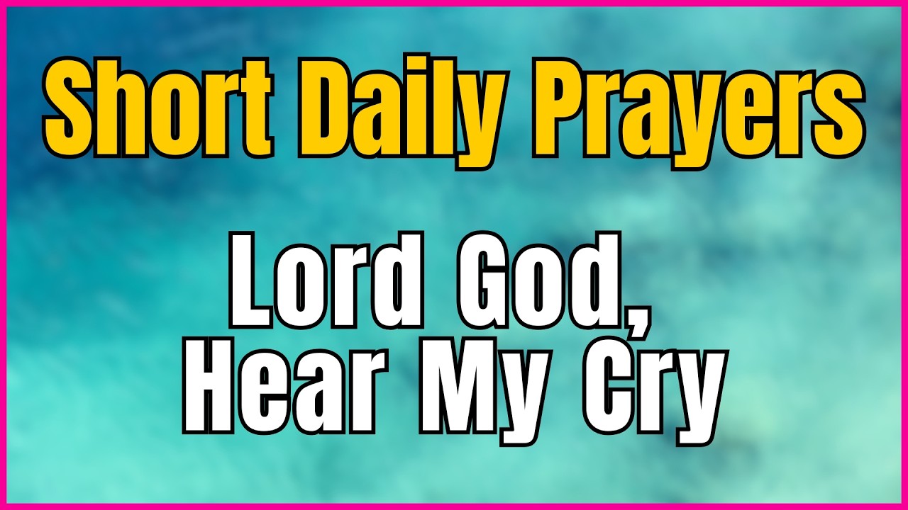 Short Prayer | A Short Morning Prayer To Start Your Day With God | Let ...