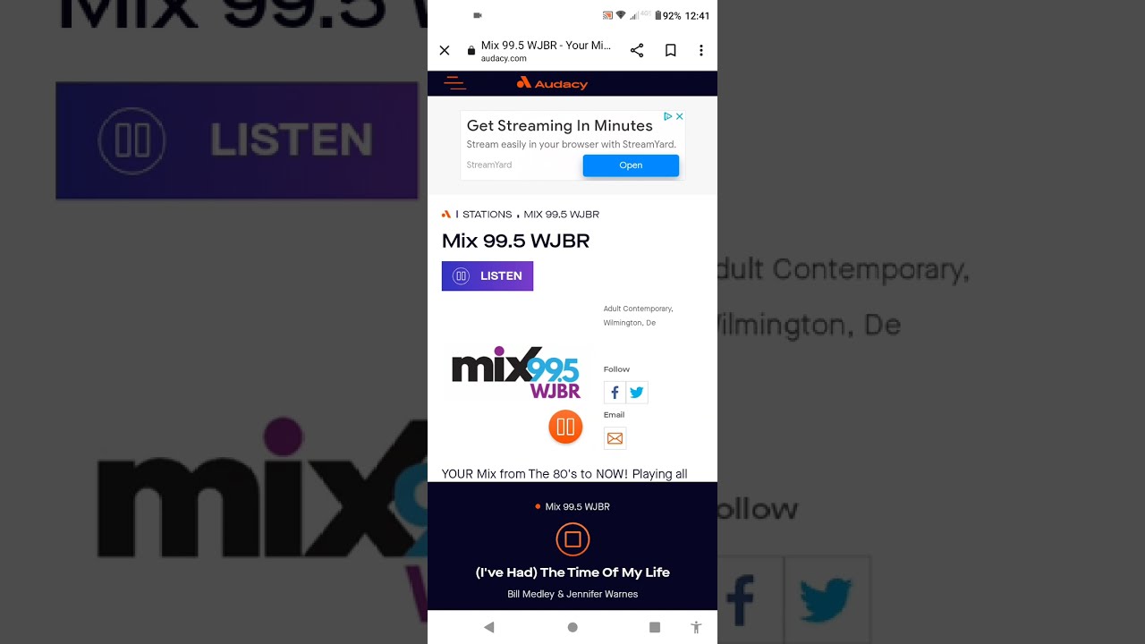 YouTube First Delaware Monthly Test
