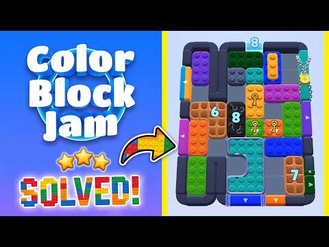 Color Block Jam - Level 1252 (1256) Walkthrough 🧩 | New Update Solution (Rollic Games) 📱