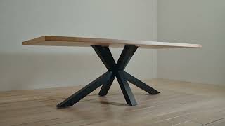 ✨ Cosywood Diamond Herringbone Natural Oak Dining Table – Craftsmanship You Can Feel! ✨