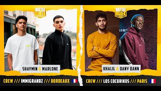 LOS COCORIKOS VS IMMIGRANDZ | QUARTER | Battle De Vaulx 2024