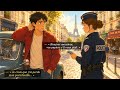 French Conversation Practice | Talking to the Police in Paris 🇫🇷 (A1–A2)