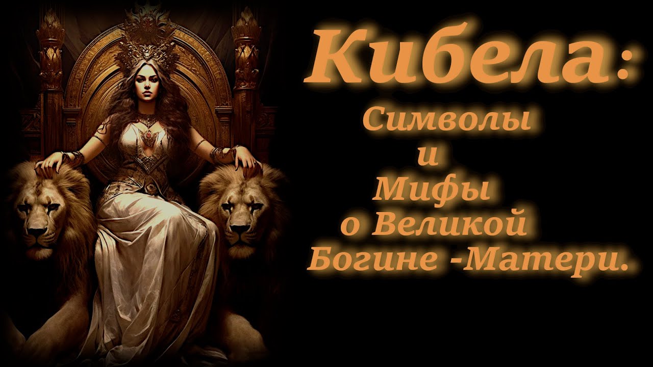 Кибела: Символы и Миф о Великой Богине - Матери.