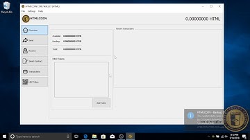 04 Backup and Restore Wallet