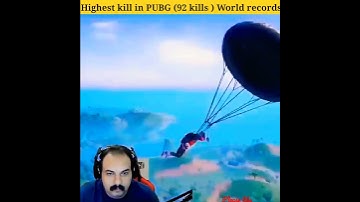 92 kills pubg world record in pubg mobile 😮😮 #shorts #pubgmobile #bgmi #worldrecord #facts #fact