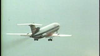 Pilot to ATC  chatter | BEA Trident Takeoff  | Red one to London | 1973