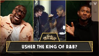 Usher Answers R&B's Burning Question: Who's The King of R&B? Is R&B Dead? | CLUB SHAY SHAY