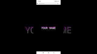 Cyberpunk Text Glitch Effect – Mind-Blowing Short!