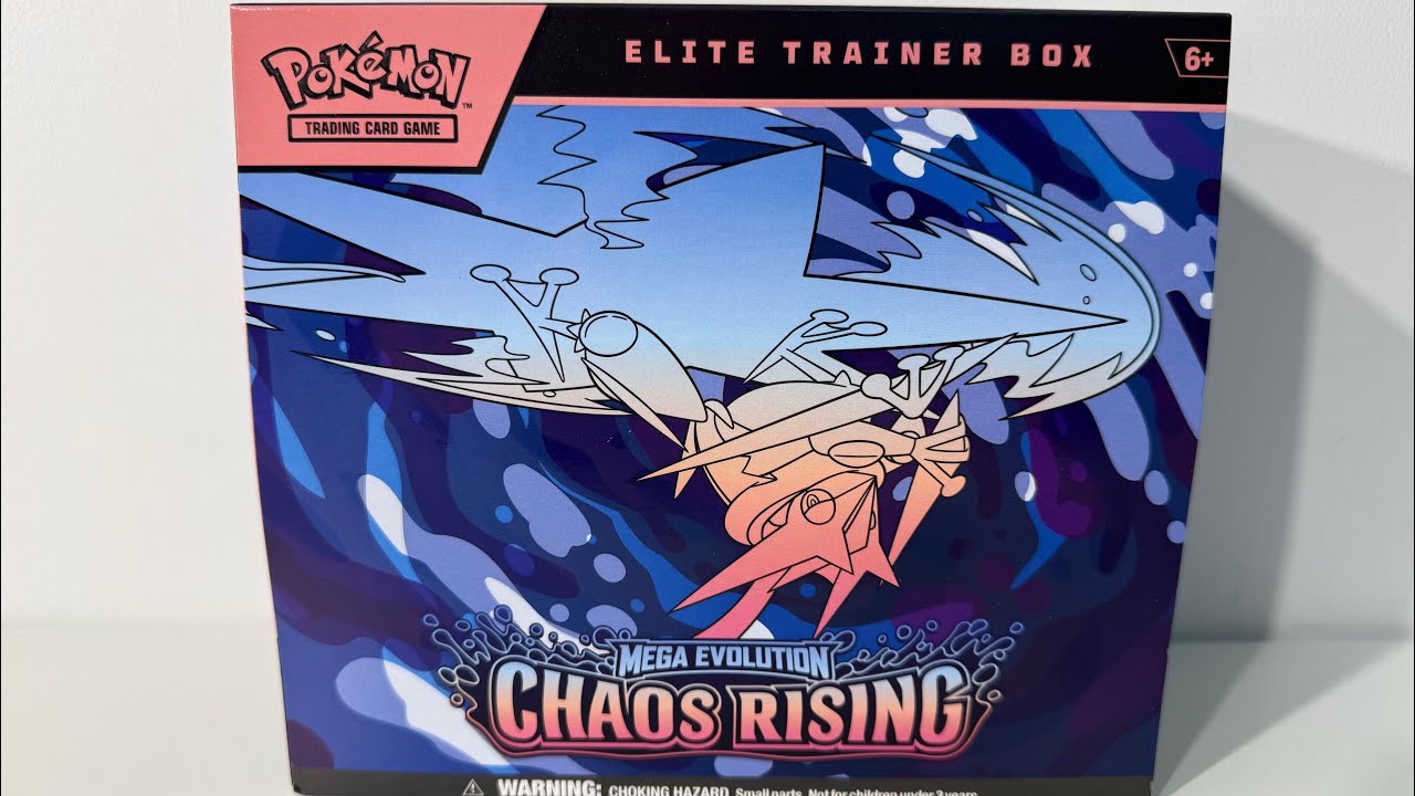 Pokémon TCG - Chaos Rising Elite Trainer Unboxing - YouTube