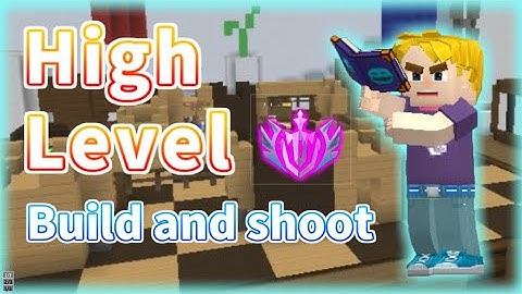 Build and shoot - Played solo on the high level ChessBoard map!! [Blockman GO]