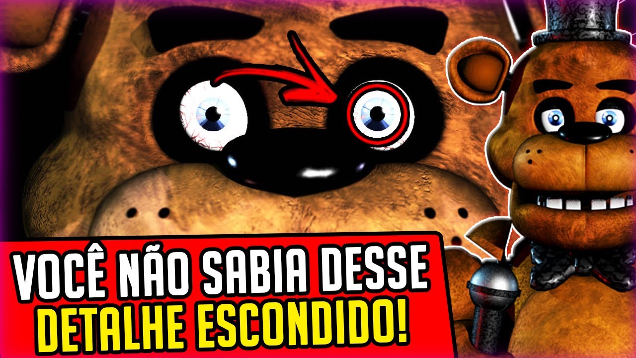 5 Curiosidades sobre Freddy Fazbear