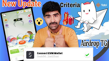 Tabizoo AVM Wallet Connect Tabizoo TG Update Taboo Today Update Tabizoo Airdrop criteria