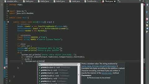 Java 17 : Jeu Pierre feuille Ciseaux