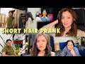 Hair short krwa liye | Family Reaction | All Shocked | Hira Faisal