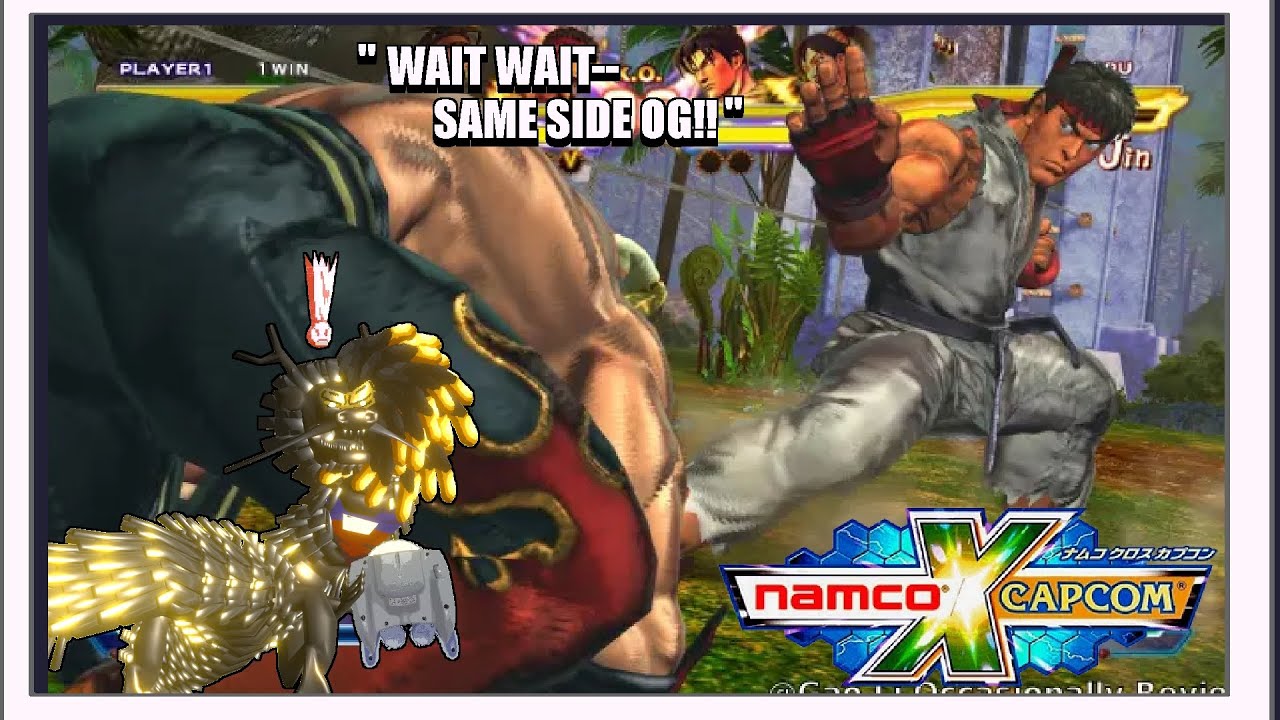 THE FANSERVICE IN THIS GAME IS PEAK || NAMCO X CAPCOM