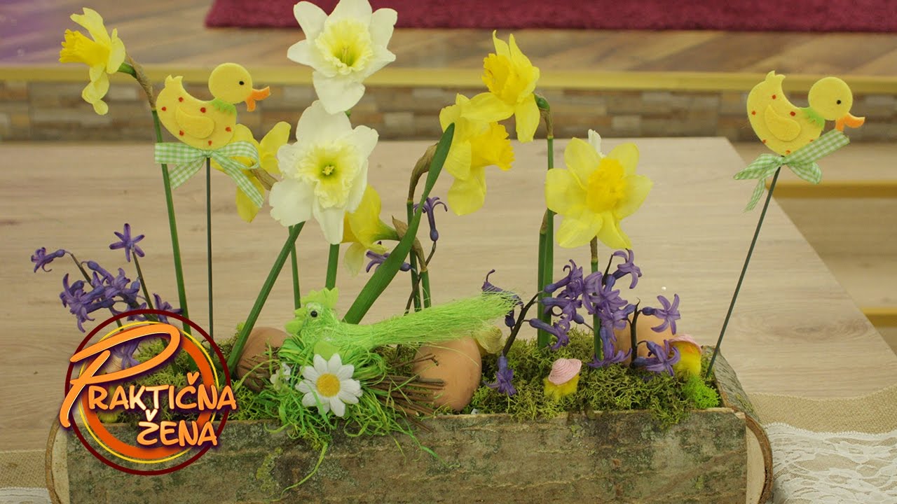 Praktična žena - Dekoracija uskršnje trpeze uz pomoć cveća i biljaka iz prirode