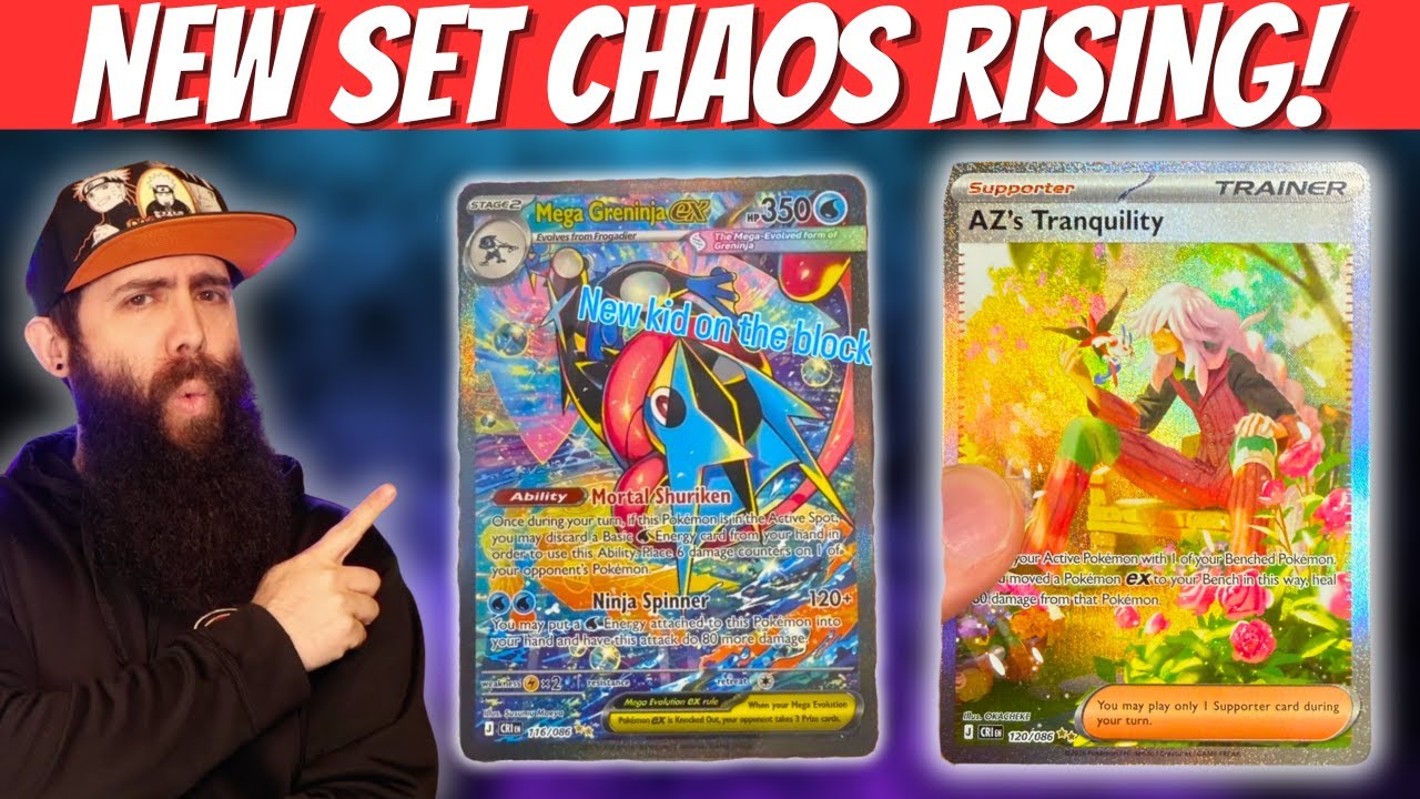 New Pokemon Card Set REVEALED! Chaos Rising!