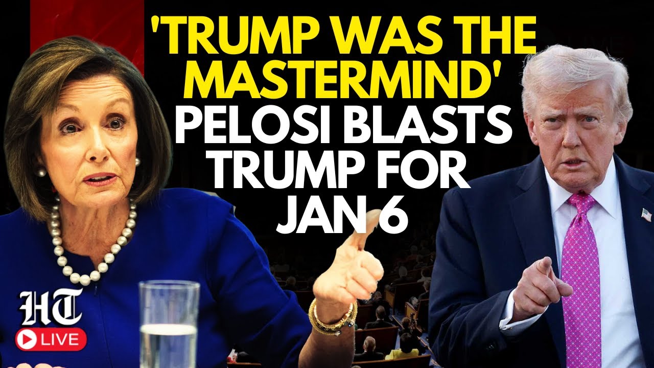 US News Live | Nancy Pelosi's BIG Attack On Trump Over 'Orchestrating' Jan 6 Capital Riot