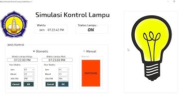 Aplikasi Simulasi Kontrol Lampu dengan Visual Studio 2010